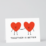 Together is Better Hearts