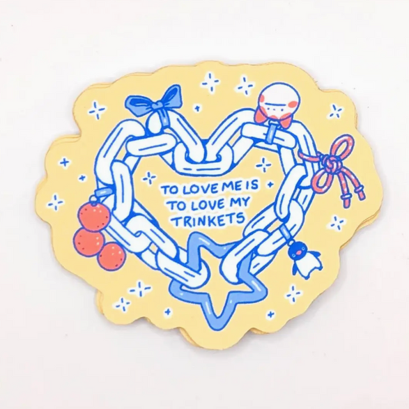 Love My Trinkets Sticker