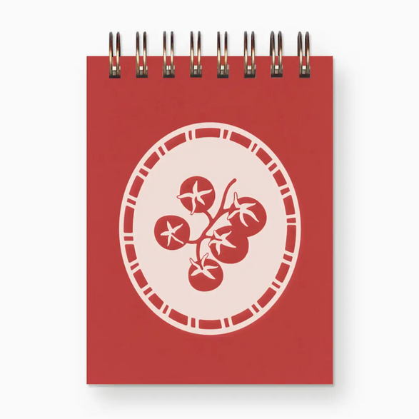 Blank Mini Notebook: Tomato Vine