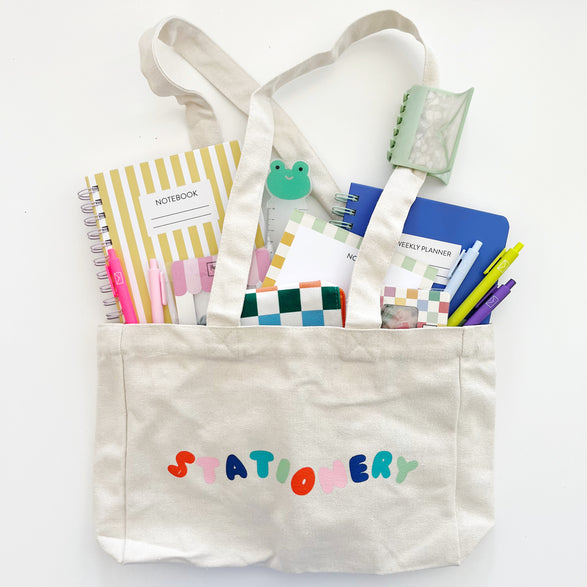 Mini Stationery Tote