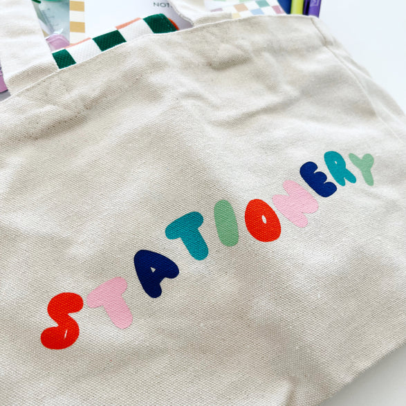 Mini Stationery Tote
