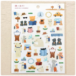 Traveling Animals Sticker Sheet