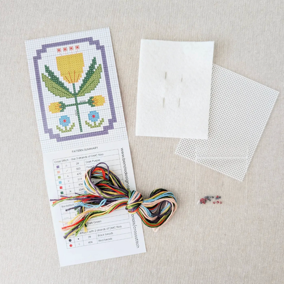 Cross Stitch Kit: Tulip