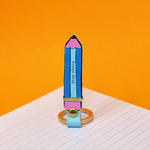 Turquoise Pencil Keyring