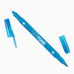 Twin Tone Dual Tip Marker Pen - 28 color options