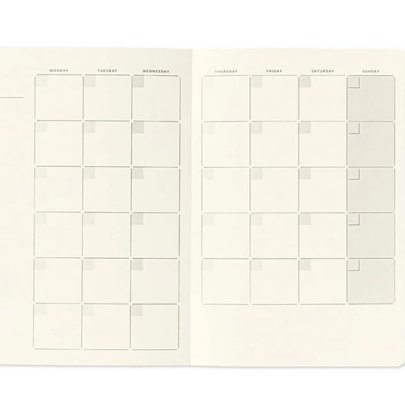 Undated Monthly Midori Planner (B6)