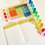 Undated Monthly Planner: Spectrum