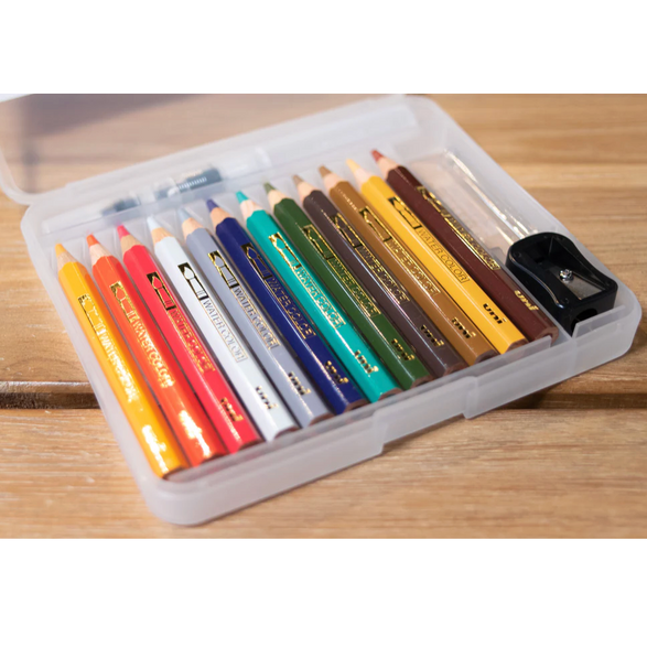 Uni Watercolor Pencil Set of 12 - Floral