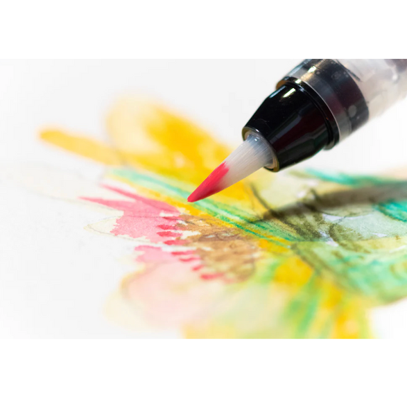 Uni Watercolor Pencil Set of 12 - Floral