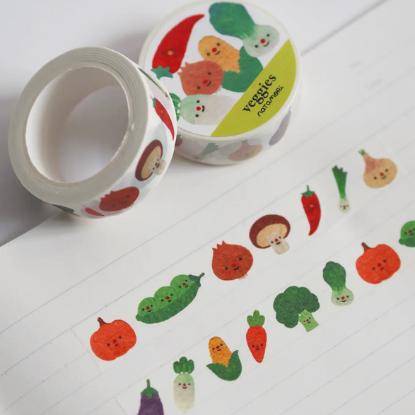 Veggies Washi Tape (15mm)
