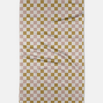 Vintage Checkered Tea Towel