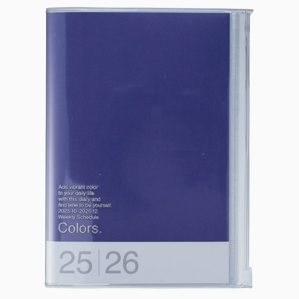 2026 Weekly Colors Planner - Purple