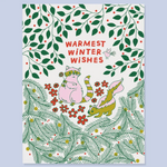 Warmest Winter Wishes Raccoon