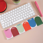 Weekly Planner: Colorful Arches