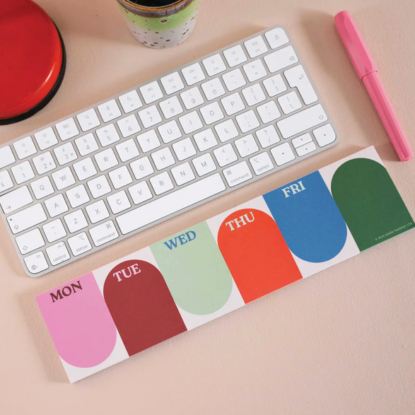 Weekly Planner: Colorful Arches