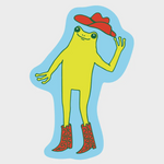 Western Frog Sticker