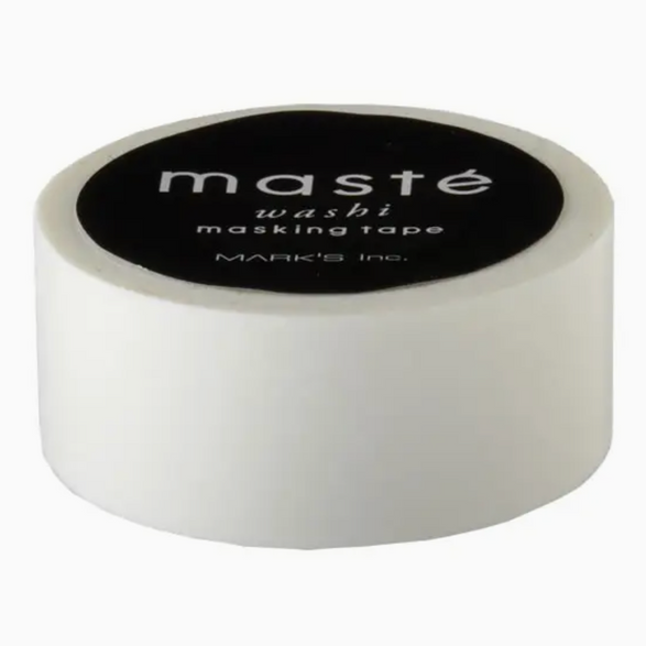 White Maste Washi Tape (15mm)