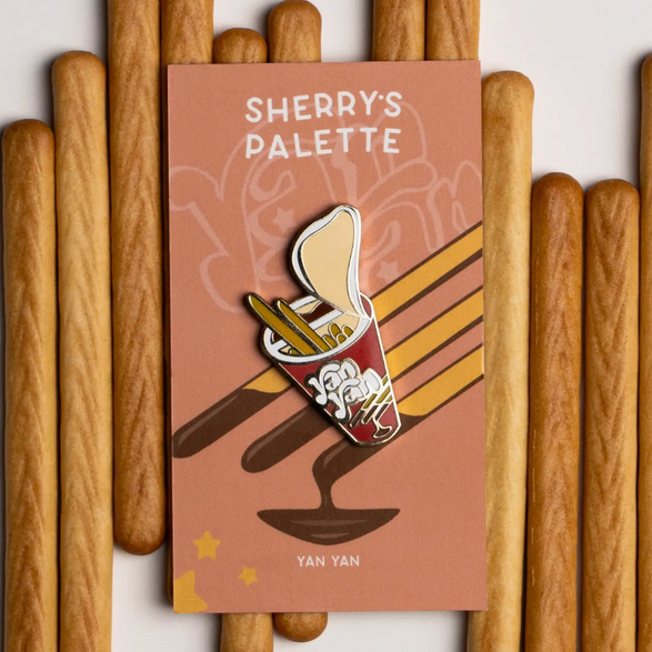 Yan Yan Enamel Pin