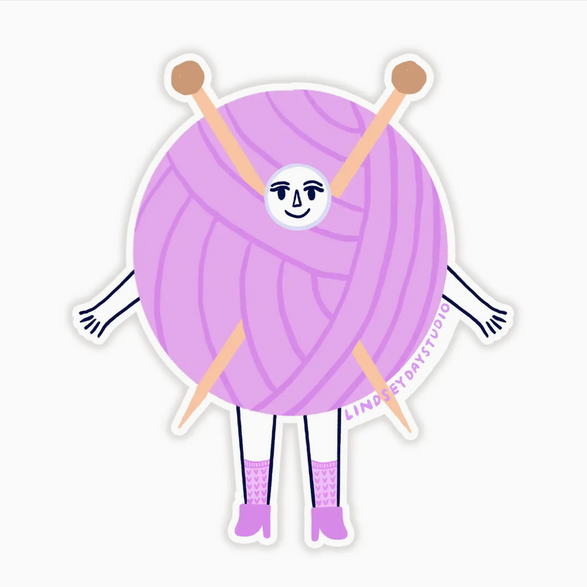 Yarn Friend Sticker