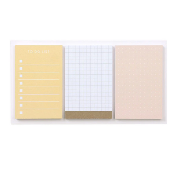 Yellow To-Do List Folding Sticky Note Set