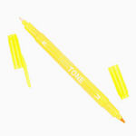 Twin Tone Dual Tip Marker Pen - 28 color options