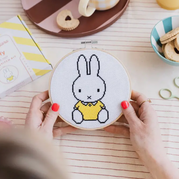 Cross Stitch Kit: Yellow Miffy