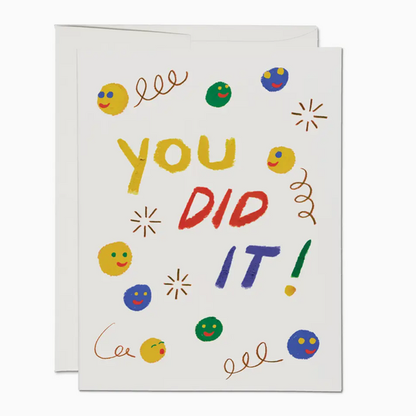 You Did It!