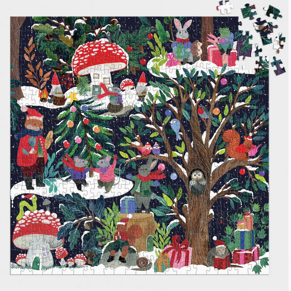 Yuletide Forest Puzzle (500 pieces)