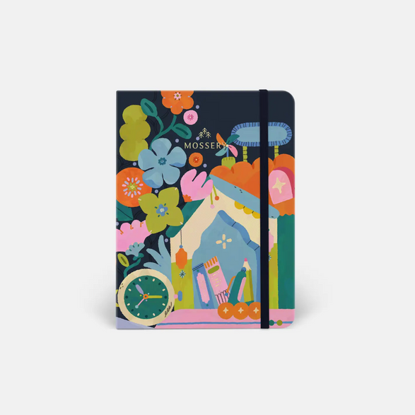 2026 Weekly Vertical Layout Planner: Zestful Night