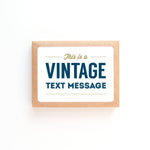 Vintage Text Boxed Set