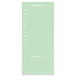 Mint Envelope Checklist Notepad