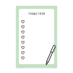 Mint Things To Do Notepad