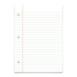 Mint Notebook Pattern Notepad