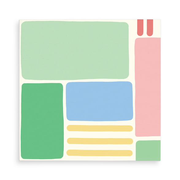 Color Block V Notepad