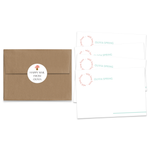 Custom 2" Sticker Labels: Happy Mail