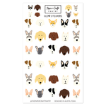 Dogs Clear Sticker Sheet