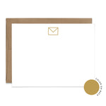 Envelope Flat Notecard: Mustard