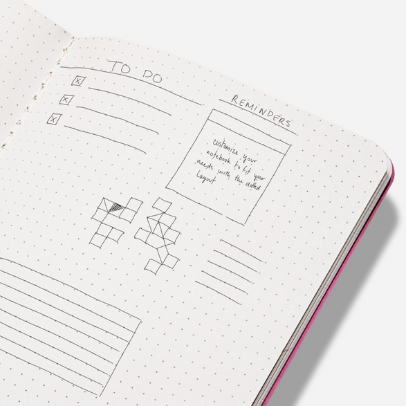 Dot Grid Everyday Notebook: Poketo