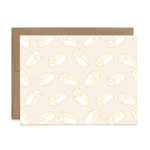Butter on Blush Greeting Card