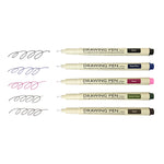 Kokuyo Drawing Pens - 5 color options