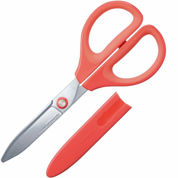 Kokuyo Pastel Cookie Scissors - Red