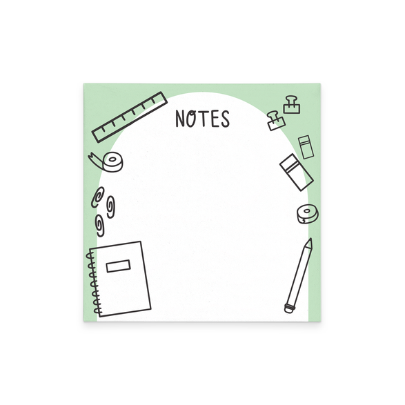 Mint Stationery Sticky Notes