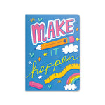 Lined Mini Notebook: Make It Happen