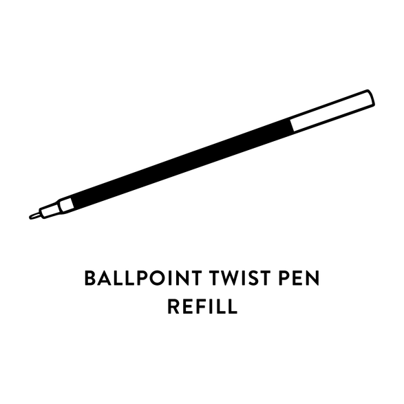 Ballpoint Twist Pen - 12 pattern options