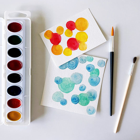 Watercolor Guide For Littles: Digital PDF File