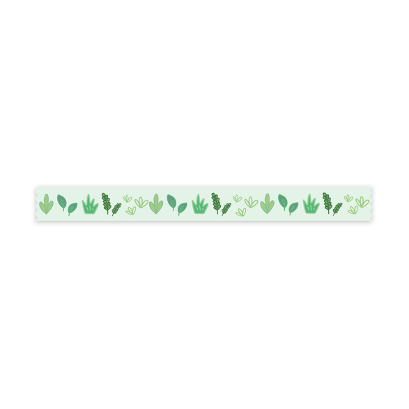 Plant Doodle Washi Tape - 15mm