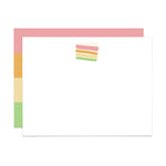 Rainbow Cake Flat Notecard