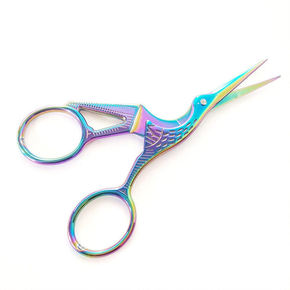Small Stork Scissors: Rainbow