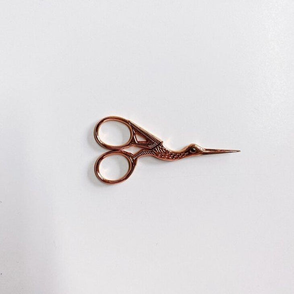 Small Stork Scissors: Rose Gold – The Paper + Craft Pantry