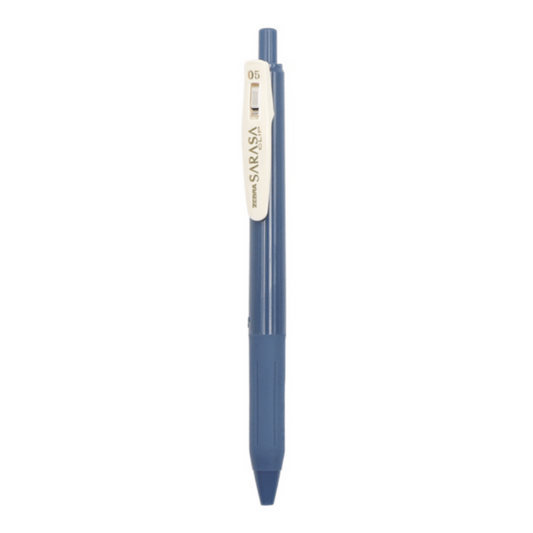 An image of a blue grey sarasa vintage pen